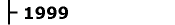 Freizeiten 1999